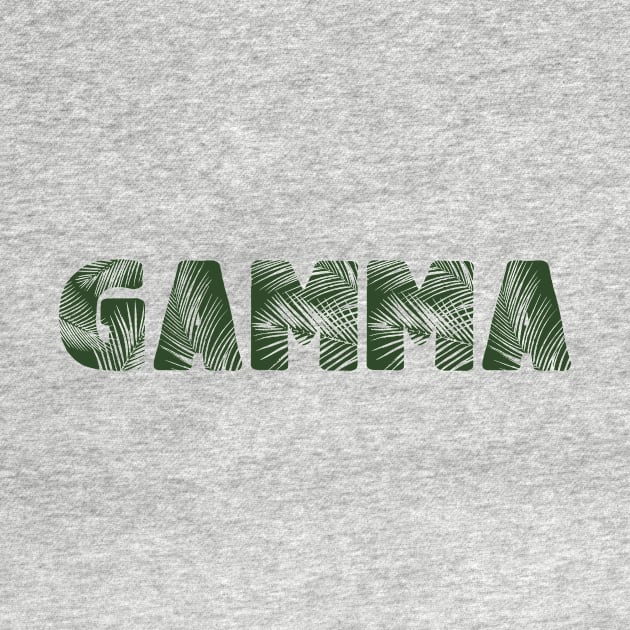 Gamma Leaf Letters by Rosemogo